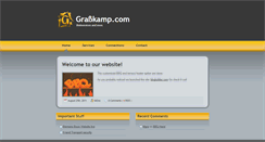 Desktop Screenshot of grasskamp.com